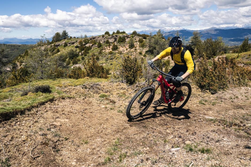 The Occam climbs willingly and doesn't lose too much ground.