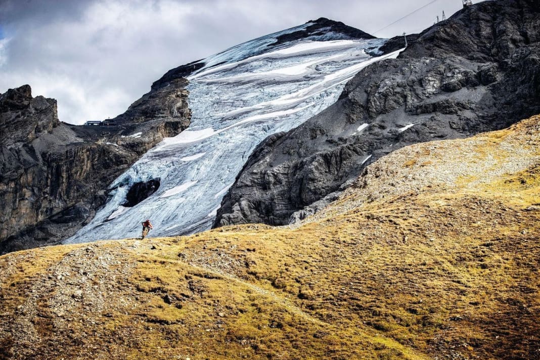 The Titlis glacier once carved out the entire Seen-Hochtal valley above Engelberg.
