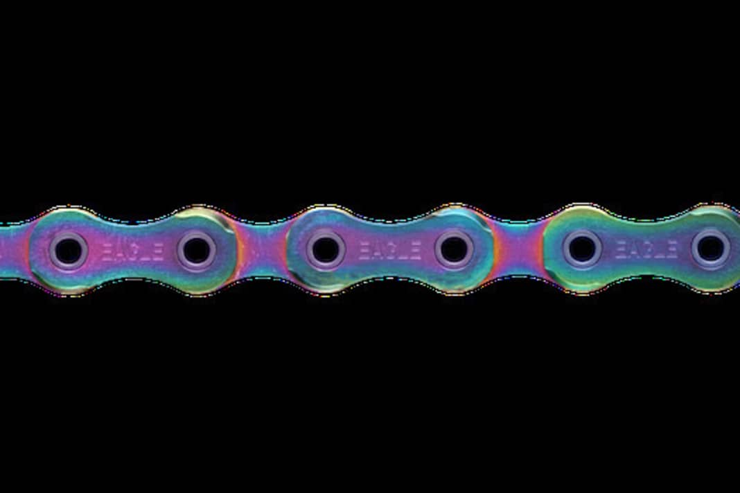 Den Regenbogen-Look gibt's bei der XX1 Eagle auch weiterhin.