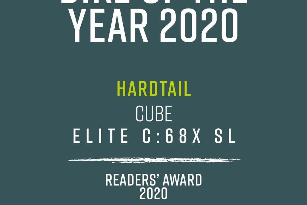 Das Cube Elite C:68X SL: das BIKE Hardtail of the Year 2020.