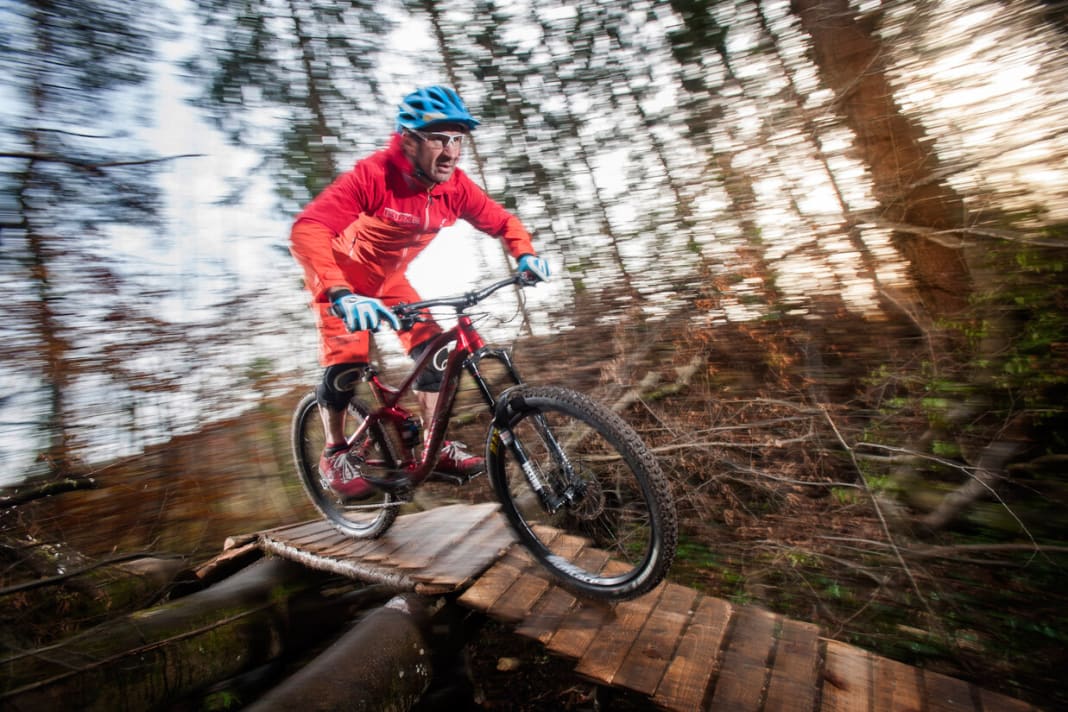 Always stay relaxed! Stefan's tip: don't pedal, don't brake, don't steer, don't think, don't breathe - just do it!