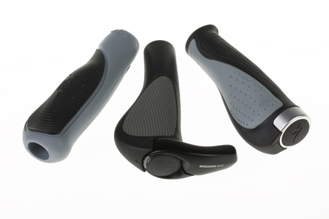 HANDLES

The grip is a direct point of contact with the bike. It should fit you like a tailor-made suit. Keyword "ergonomics". Grips for different hand types and sizes are available from SQ-Lab, Ergon and Specialised.