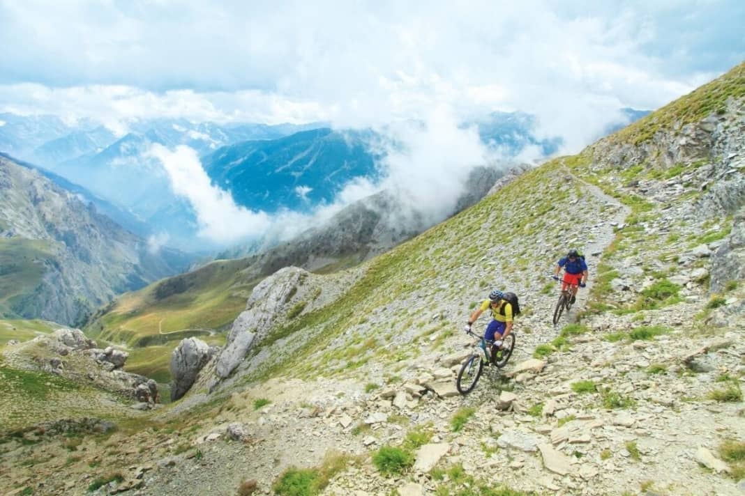 Großes Kino auf dem Panorama-Trail am Monte Servagno.