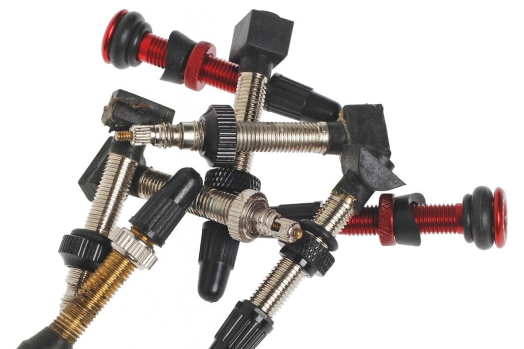 Tubeless valves are available from many manufacturers and in all shapes and sizes.