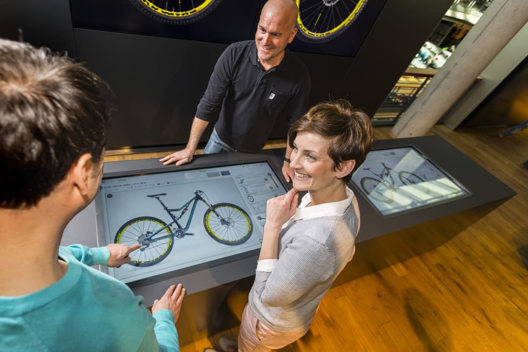 Comprehensive advice on the way to your personalised dream bike.