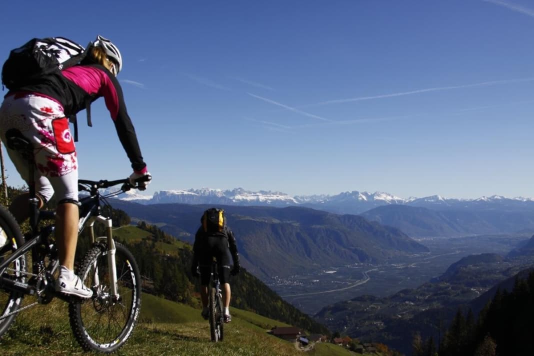 Mountain bike spot Meraner Land