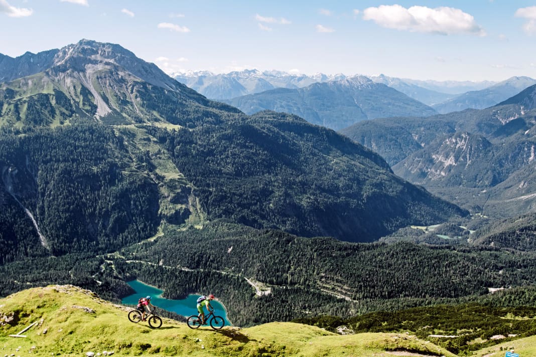 Austria: MTB area guide Tiroler Zugspitz Arena