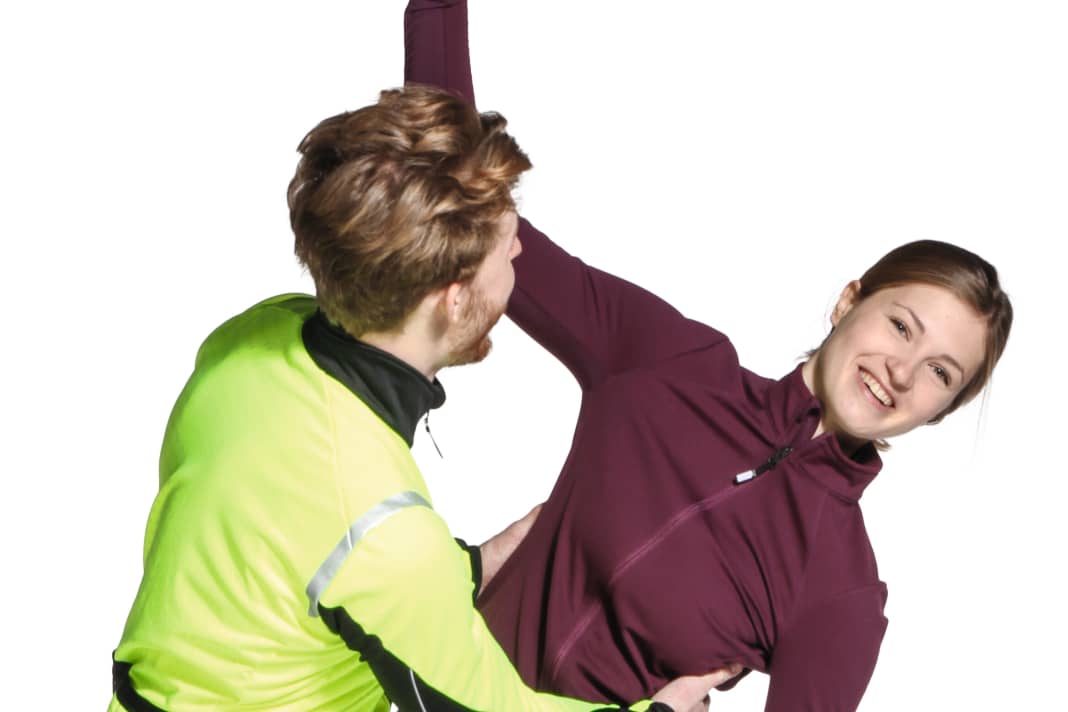 MEN: CRAFT Hale Subzero Jacket and ADV Softshell Pants | WOMEN: BONTRAGER Velocis W's Winter Jacket and Circuit Thermal W's unpadded Tight