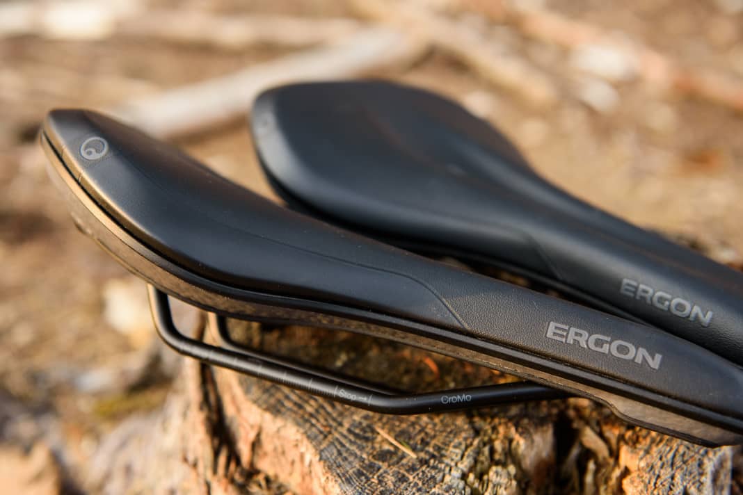 With the SMC Core, the ergonomics specialists from Koblenz present their first Core saddle for use on mountain bikes. Incidentally, there is already a version for e-mountain bikers. It is called the SM E-Mountain Core.