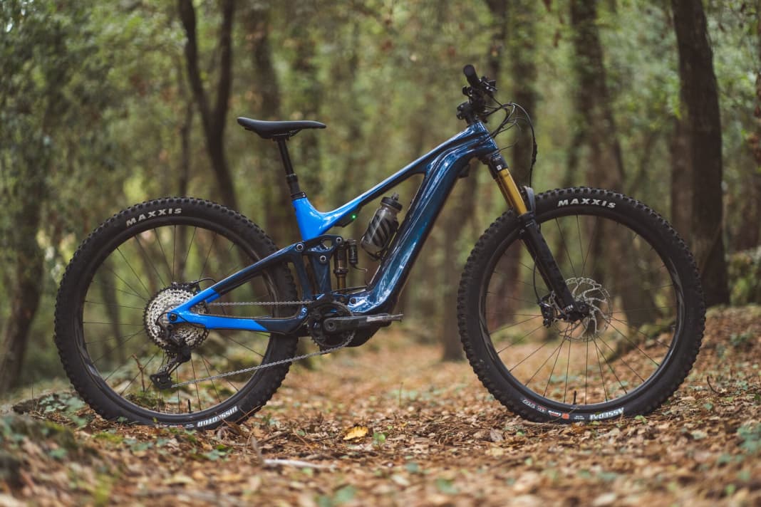 The Giant Trance X Advanced E+ 0 for 8499 euros is the most expensive of the three models.