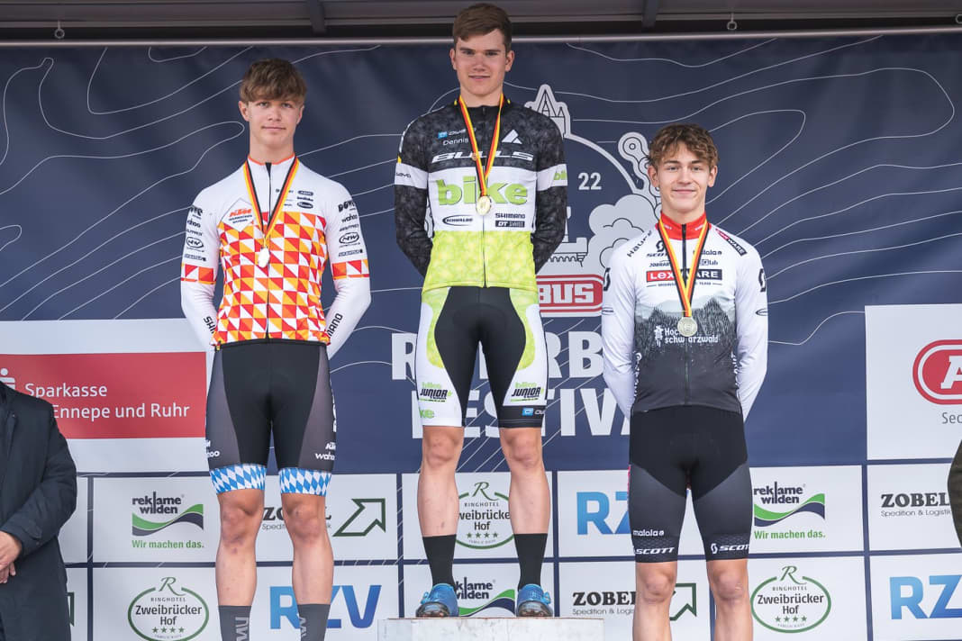 Dennis Krimmel, first place, German champion U17