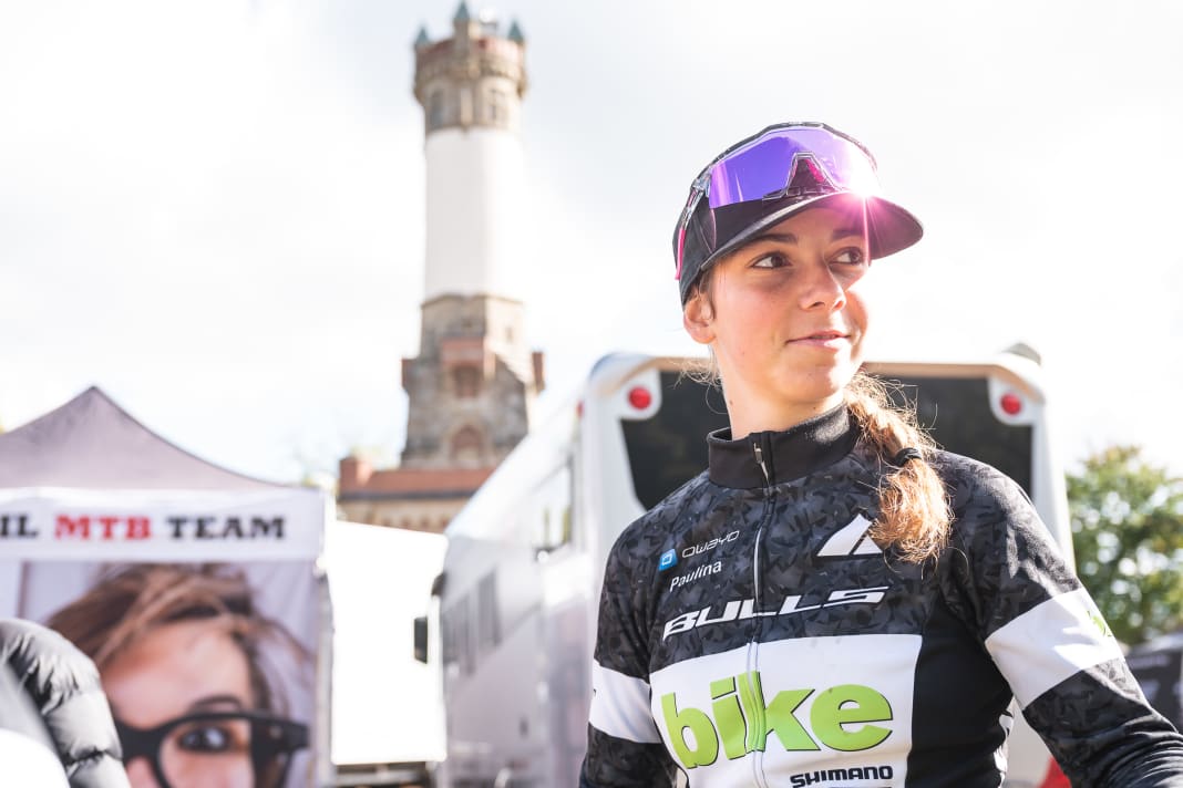 Paulina Lange is also satisfied with her performance at the national junior scouting event.