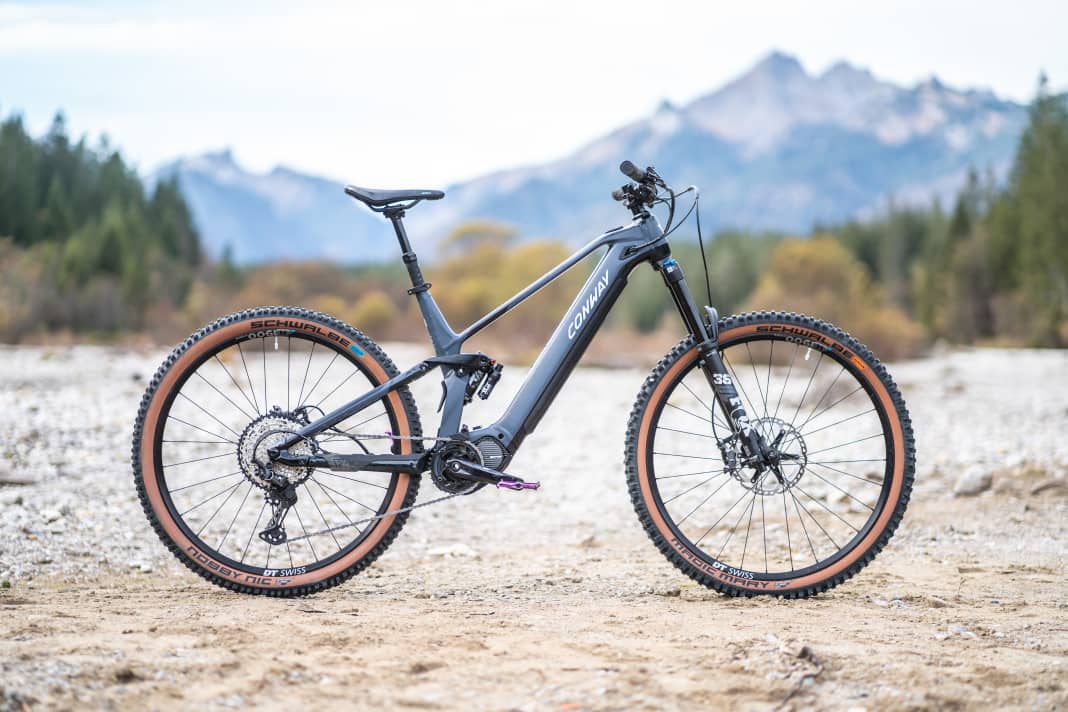 Conway eWME 6.9 // Shimano EP8 (720 Wh) // 5899 Euro // 25,7 (Größe L) // 29 Zoll // 160 / 155 mm