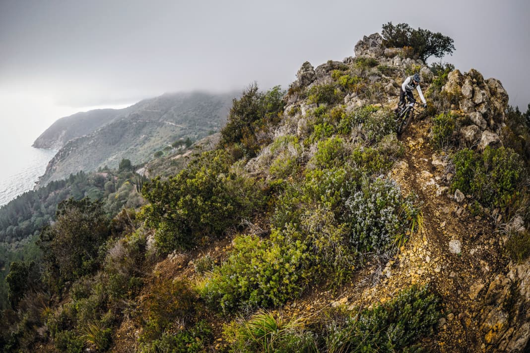Not the land of harmless cypress avenues: the trails in Tuscany can get really nasty.