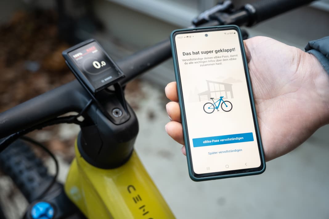 The Bosch drive can be paired with the Bosch E-Bike Flow app via Bluetooth.