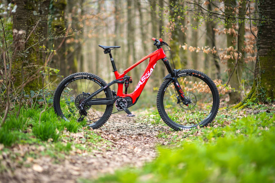The MXC is the new full carbon trail bike from GasGas.
