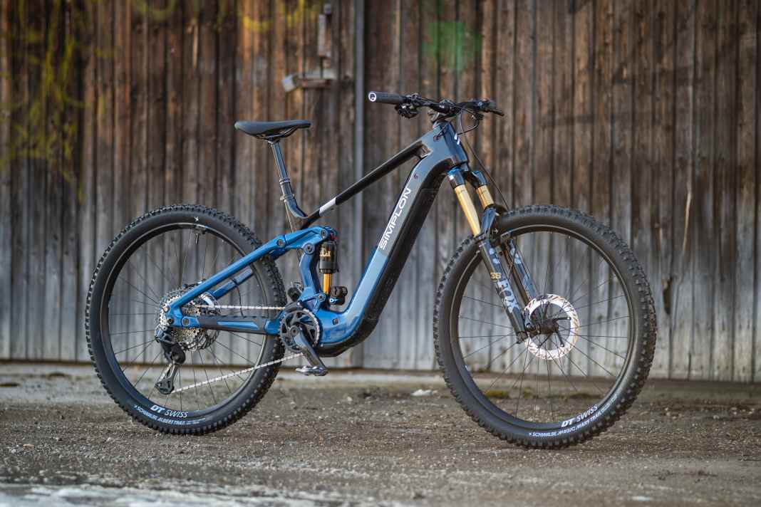 The Rapcon with the new Bosch CX is Simplon's top bike for e-mountain bikers.