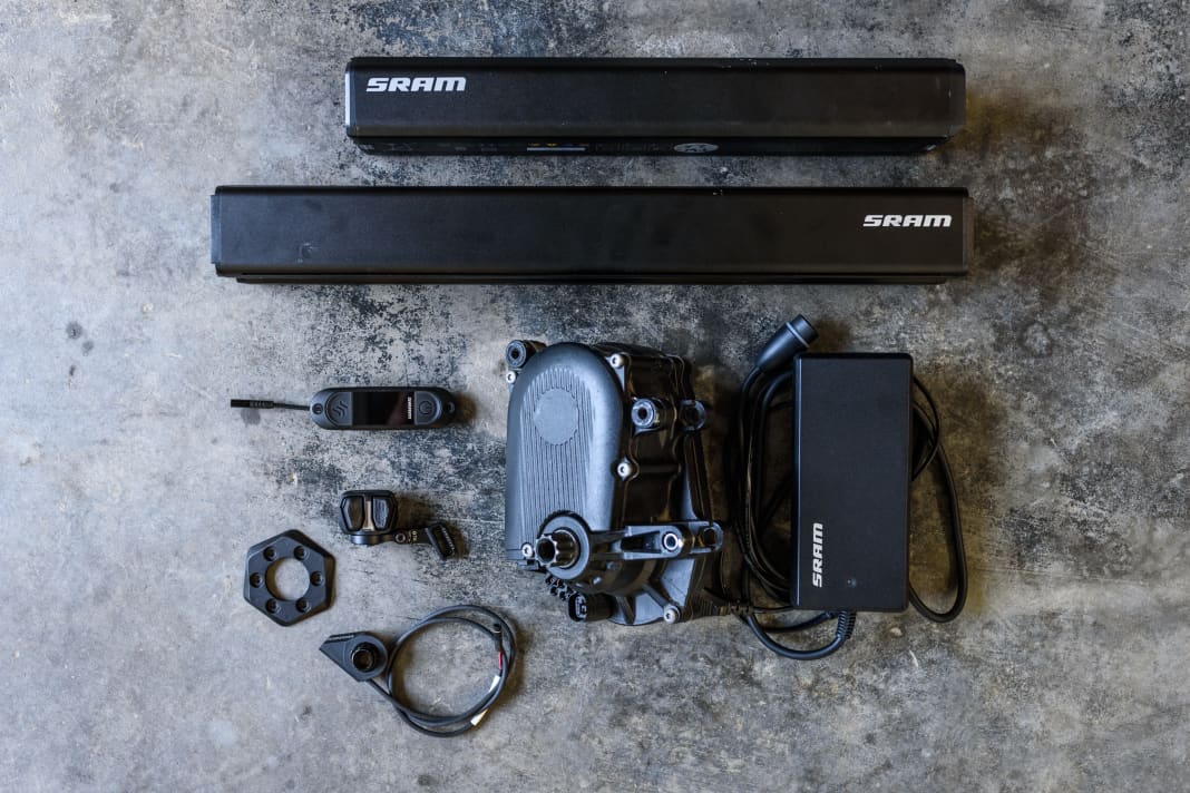 Sram Eagle Powertrain: The first e-bike drive from Sram only works as a complete system.
