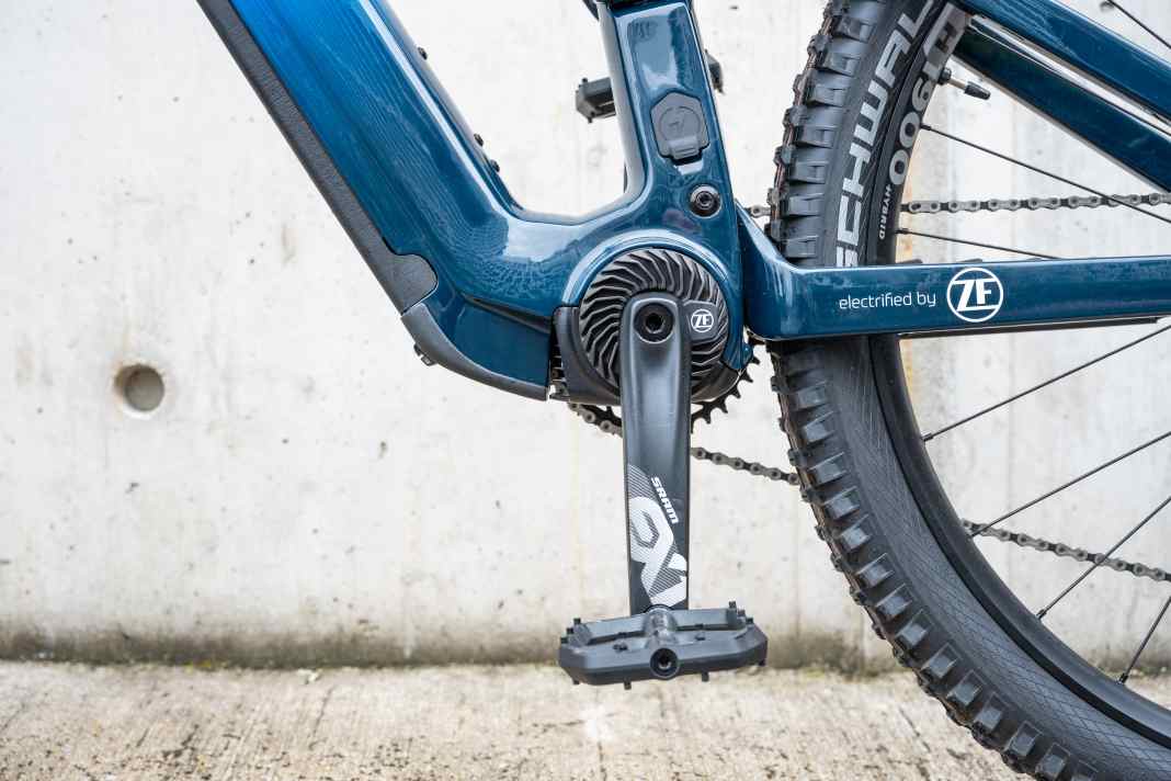 The ZF Centrix is said to deliver 90 Newton metres and 600 watts at peak power and is particularly compact and lightweight.