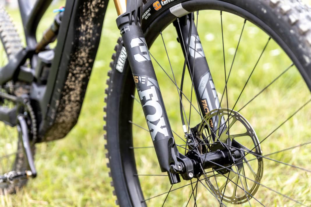 Volle Hütte: Die Fox 36 in der Factory-Ausführung mit Grip2-Dämpfer, ist das beste, was man aktuell für Geld kaufen kann.