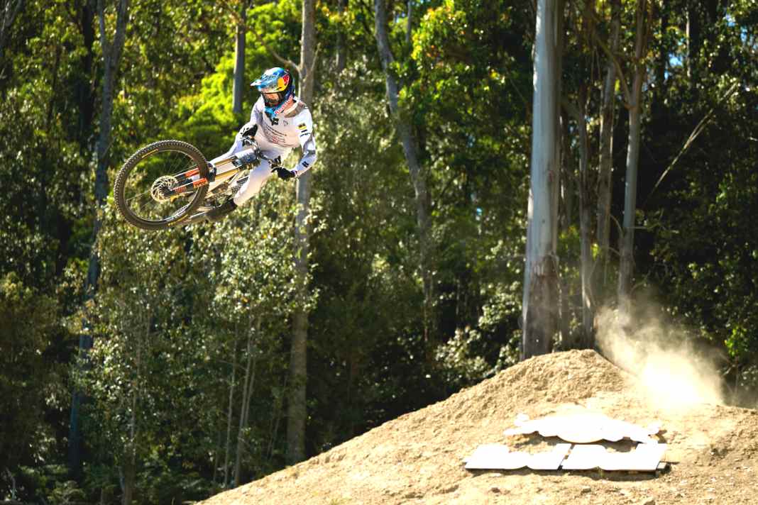 High-flyer Asa Vermette at the Red Bull Hardline.