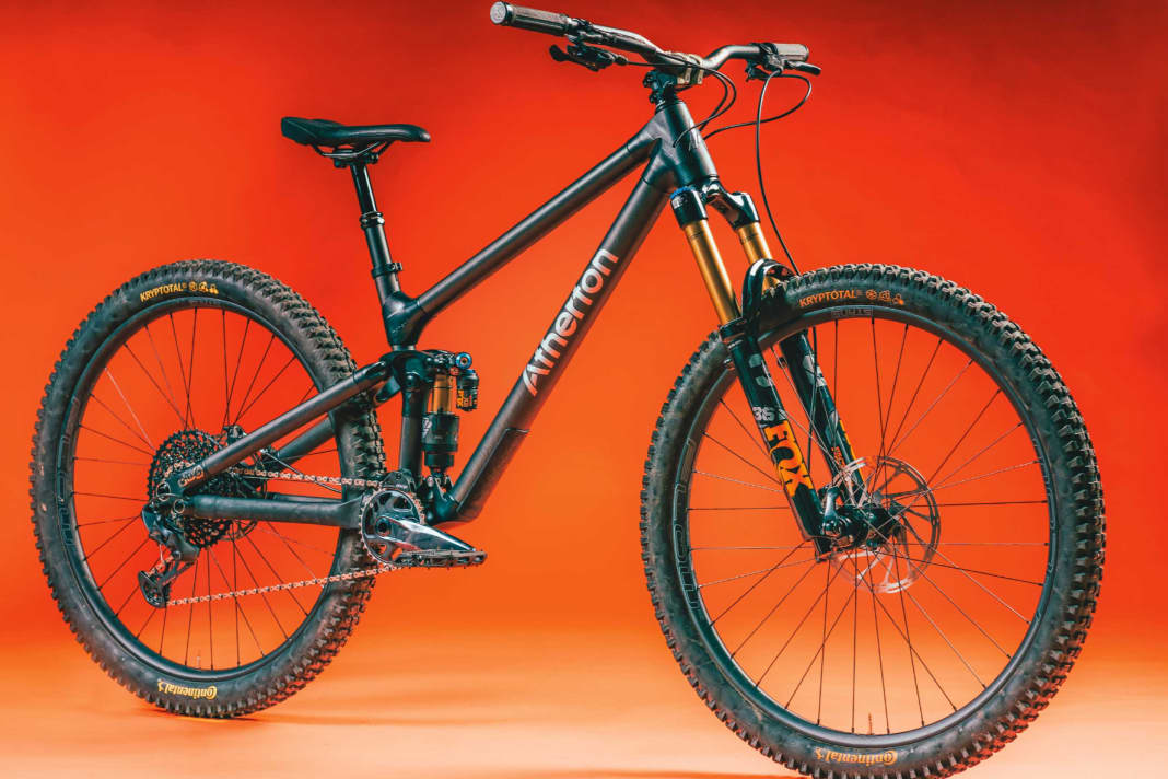 Atherton AM 130.X - The trail bike is making a name for itself with its unusual design.