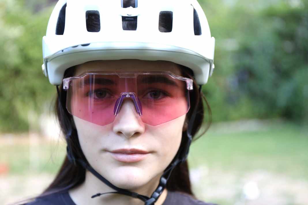 41 Eyewear, Air model. Weighing in at 28.9 grams, these half-rim glasses are lightweight. Price: 89.90 euros.