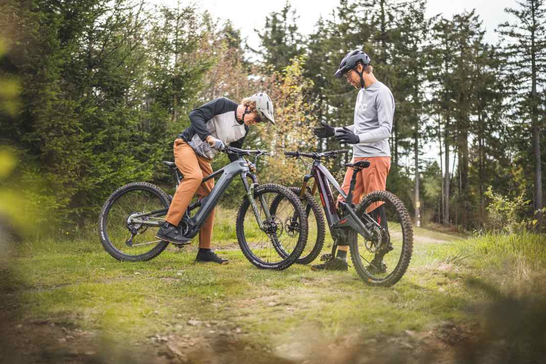 What makes an e-MTB a top seller? We asked the top brands in the BIKE reader survey - Bulls, Propain, Rotwild and Conway - to test their respective top bikes for 2025.