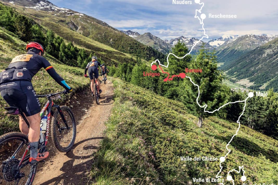 BIKE Transalp: Stage 3 of the anniversary route leads from Livigno to Bormio