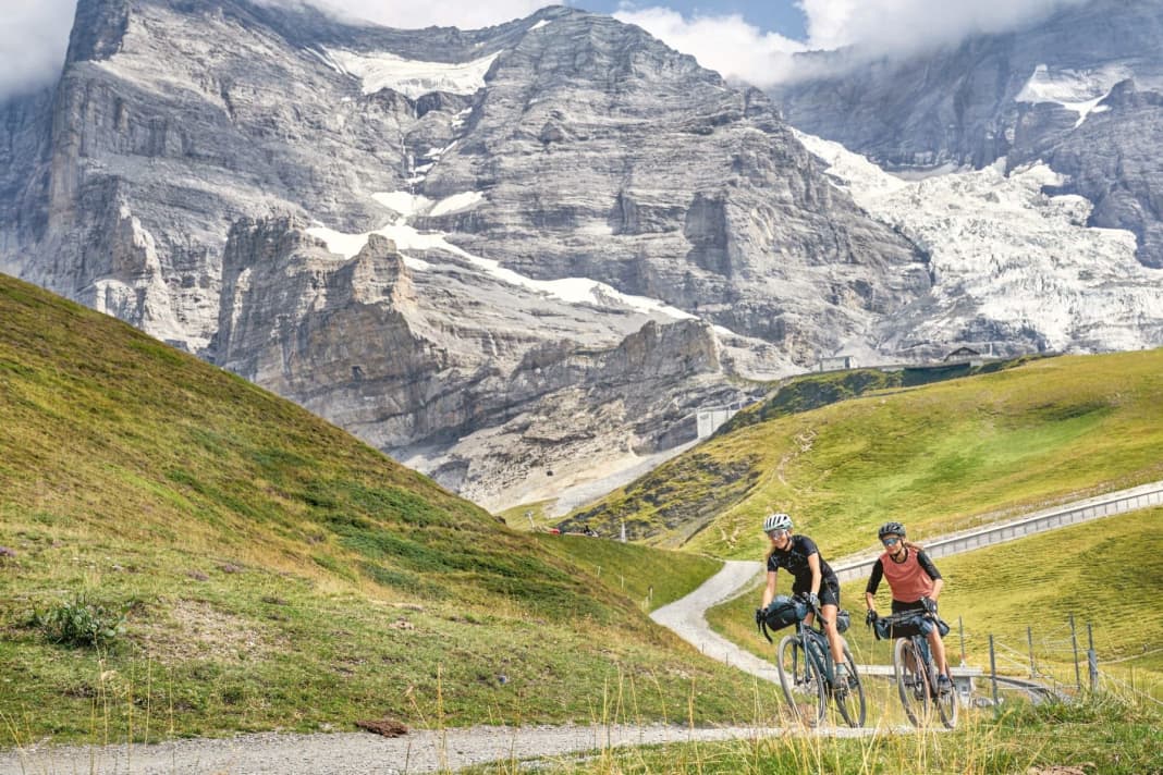 Es gibt sie noch: autofreie Strecken entlang der legendären Eiger-Nordwand.