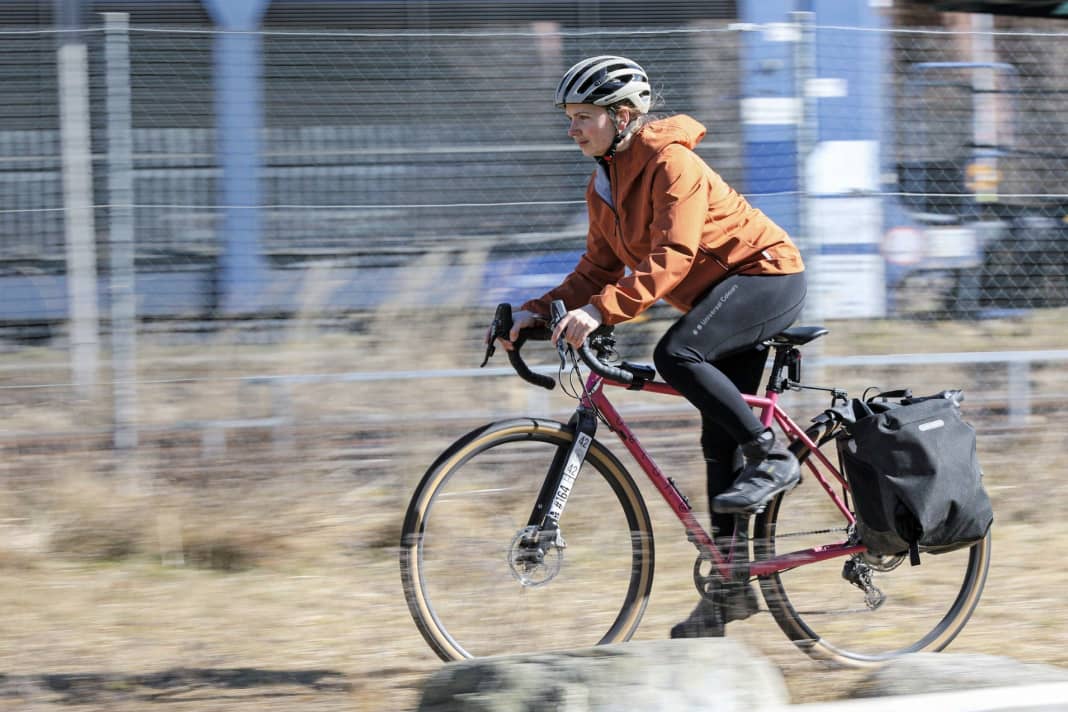 Sandra Schuberth legt fast alle Wege mit dem Fahrrad zurück: „Für den Arbeitsweg habe ich andere Anforderungen ans Rad als für eine Bikepacking-Tour.“
