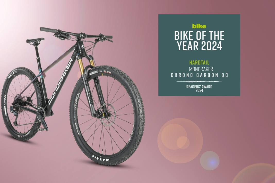 Hardtails, such as the Mondraker Chrono DC Carbon, combine low weight, versatility and attractive prices.