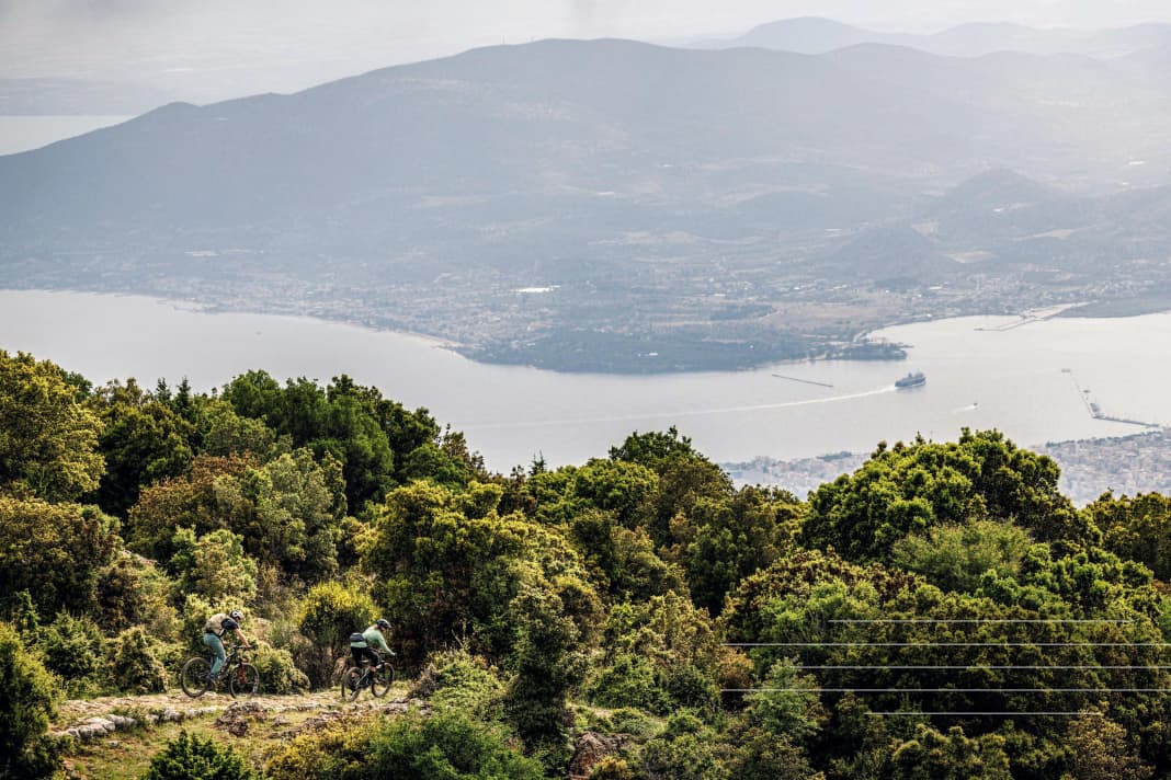 Through the wild, mountainous north of the mainland - Greece with a difference.