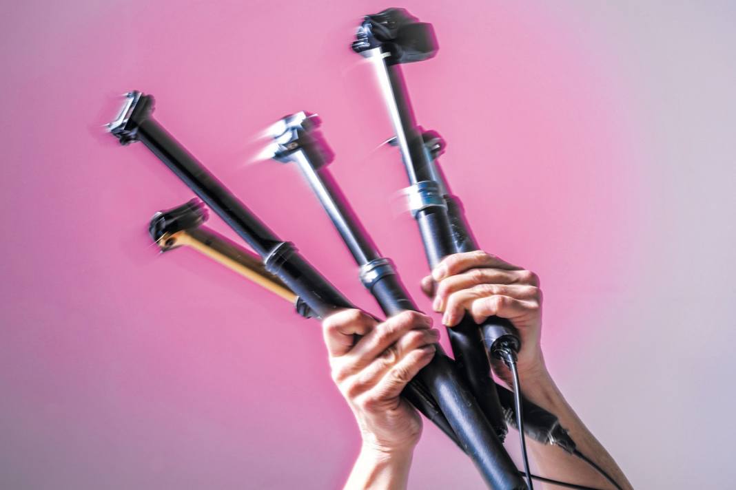 Variable seatposts in the test - with cable or radio, for trail bikers or racers