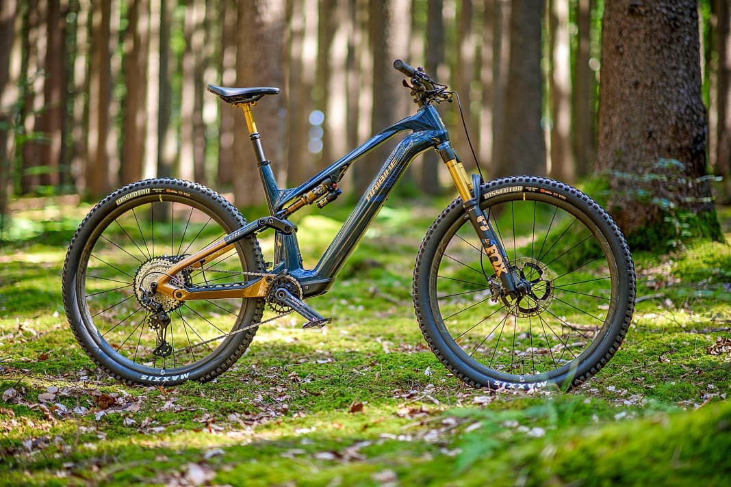 Light bike with the genes of a conventional E-MTB: The Fazua Ryde 60 makes the Lyke a super all-rounder.
