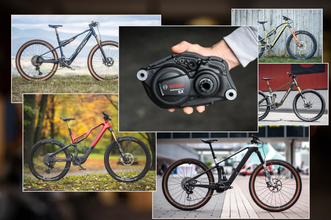 From KTM to Bulls, from Conway to Centurion: these are the bikes with Bosch's new Performance SX light motor.