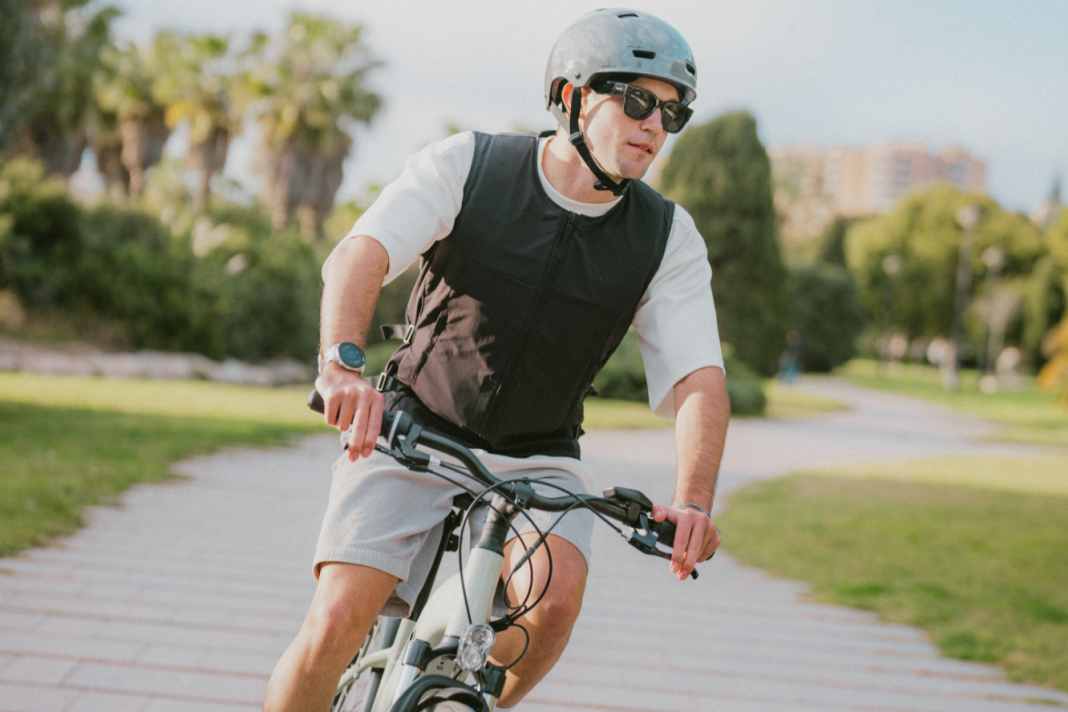 If a fall is detected, the system activates the airbag within 60 milliseconds...