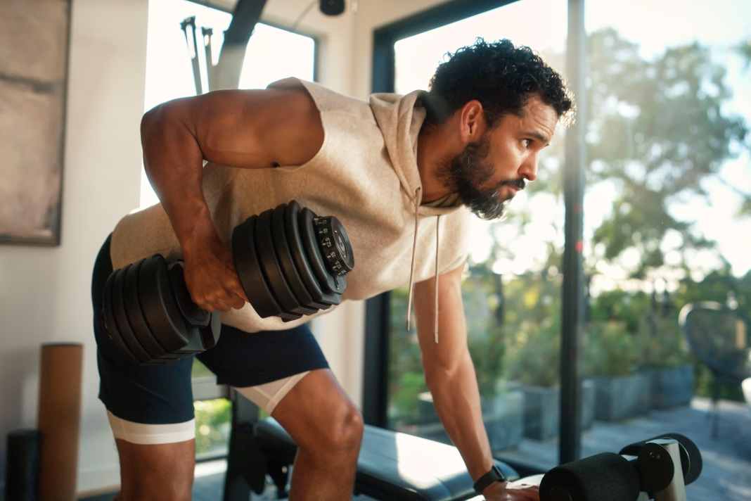 Luxury dumbbells: The BowFlex SelectTech 52 can do a lot, but it also costs a lot. The manufacturer is asking just under 600 euros for the dumbbell set.