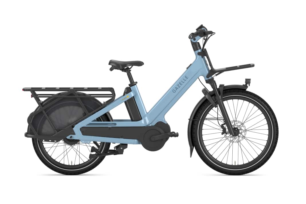 Das neue Gazelle Cabby ist dank seines Designs uns seiner Ausstattung für Alltagseinsätze geeignet.