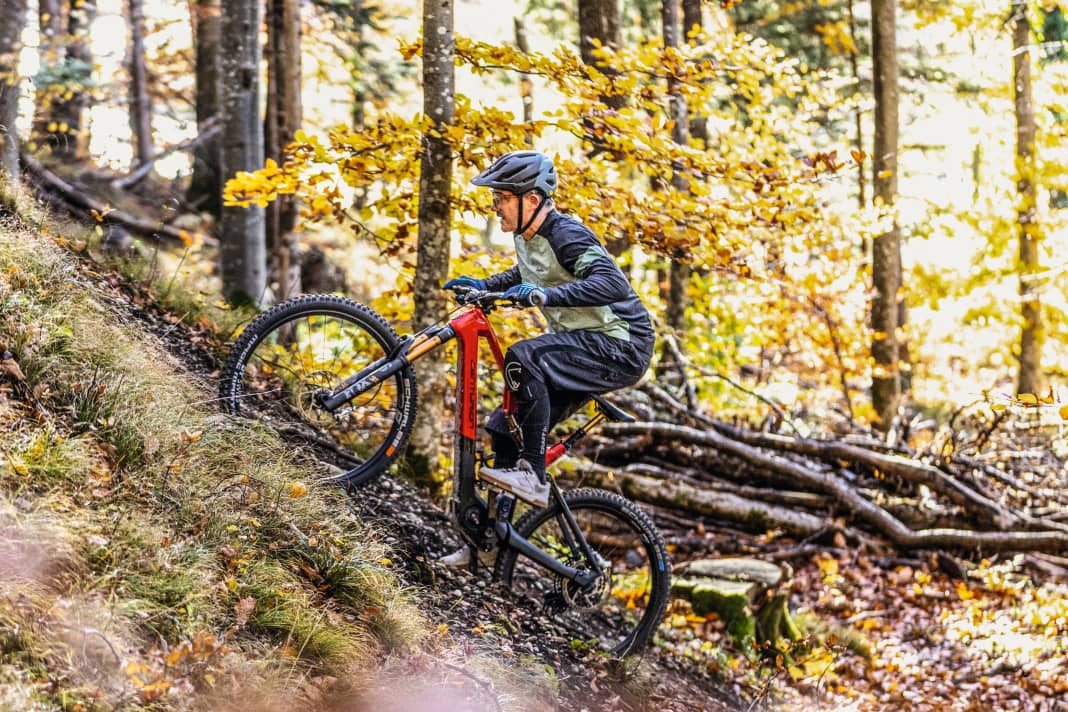 For a light eMTB, the Centurion No Pogo SL R8000i with Bosch SX motor is strong on the climbs.