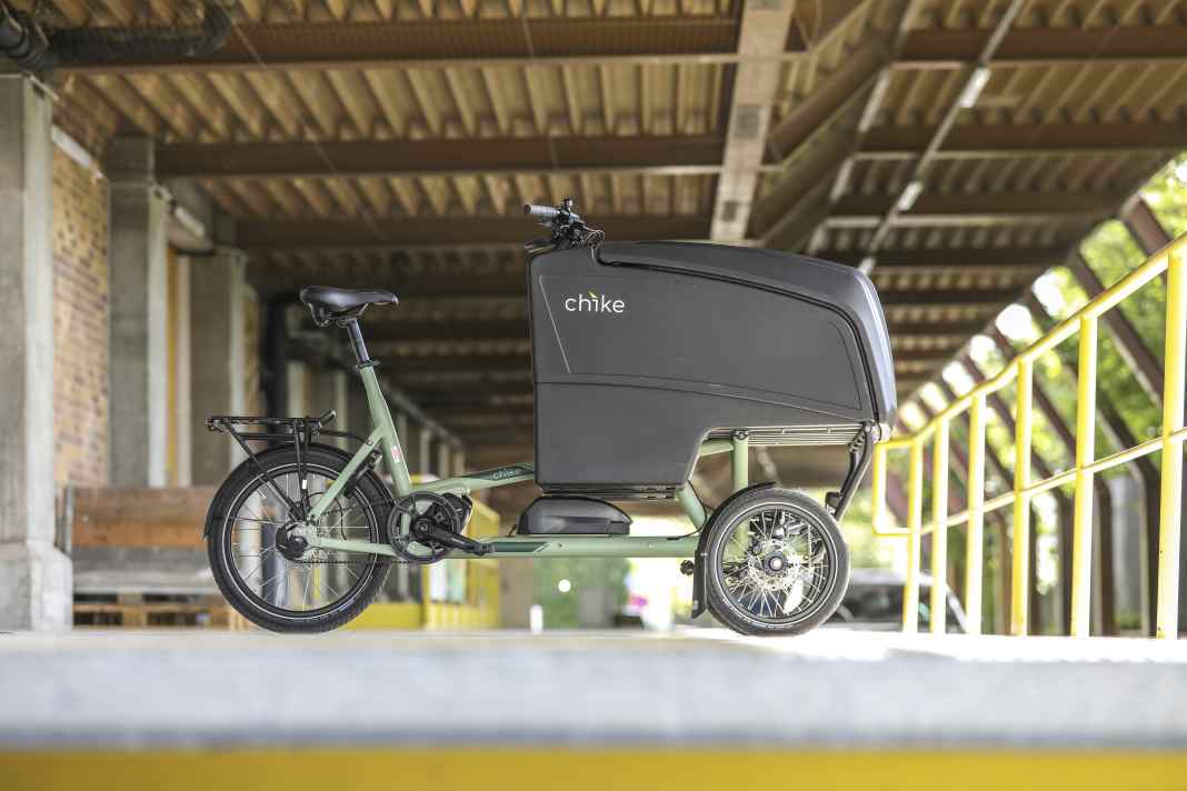Chike E-Cargo Pro im Test: Shimano EP6 Cargo // 630 Wh // Gates-Riemen & Nabenschaltung // Platz für sechs Getränkekisten o. ä. // 57,1 kg // 8199 Euro.