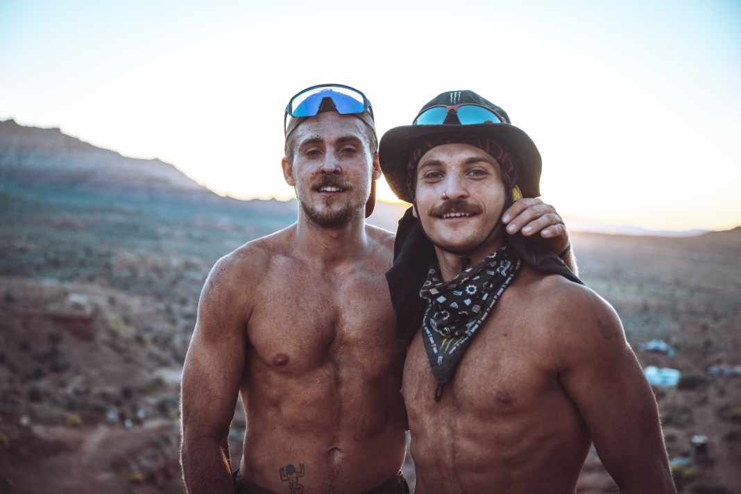 „Brothers in Arm“s: die Ruso-Brüder bei der Rampage als Digger für landsmann Clemens Kaudela.
