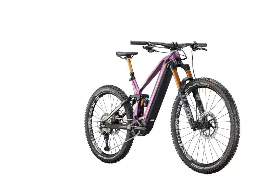 Conway eWME 8.9 MX / Shimano EP8 / 720 Wh battery from Darphon / 170/160 mm travel / 29/27.5-inch wheel mix / Fox Factory suspension / € 5999.