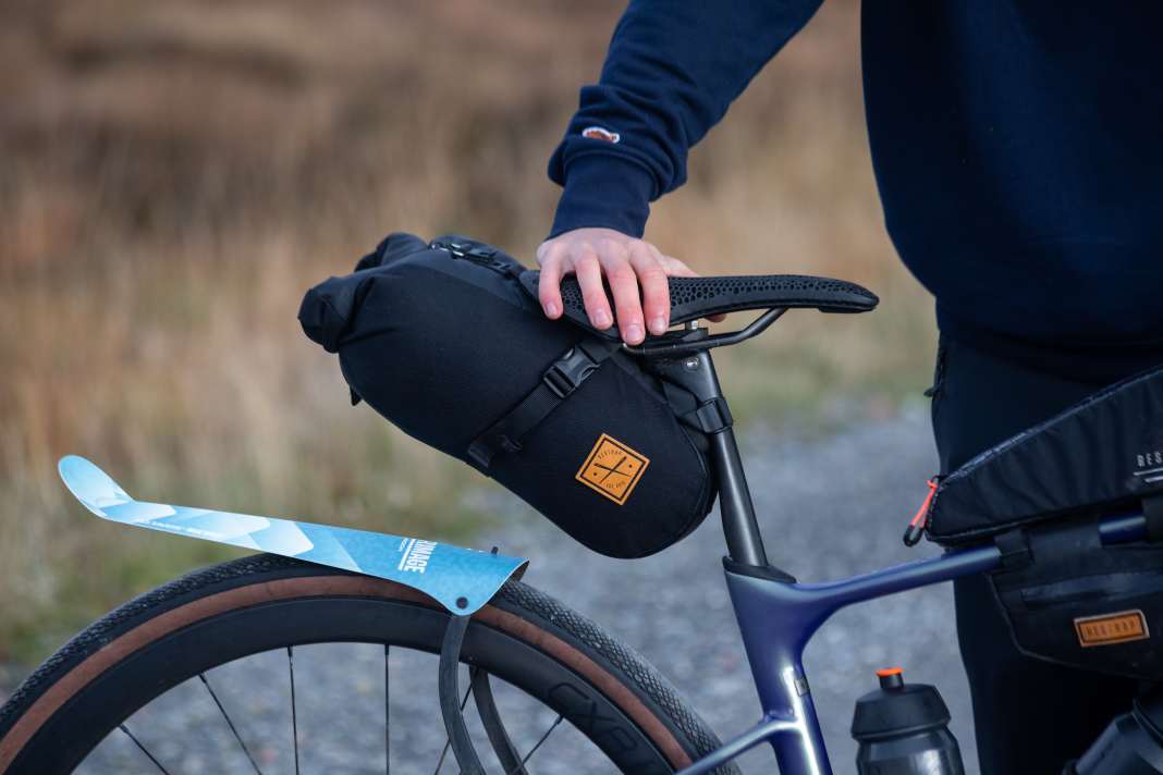 The new Restrap Saddle Pack is now available in 2.5 and 4.5 litre versions.