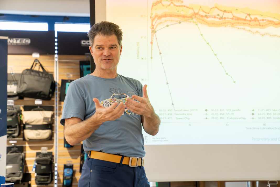 Josh Poertner, CEO of Silca, explains in an interview how mountain bikers can save a lot of money with chain wax.