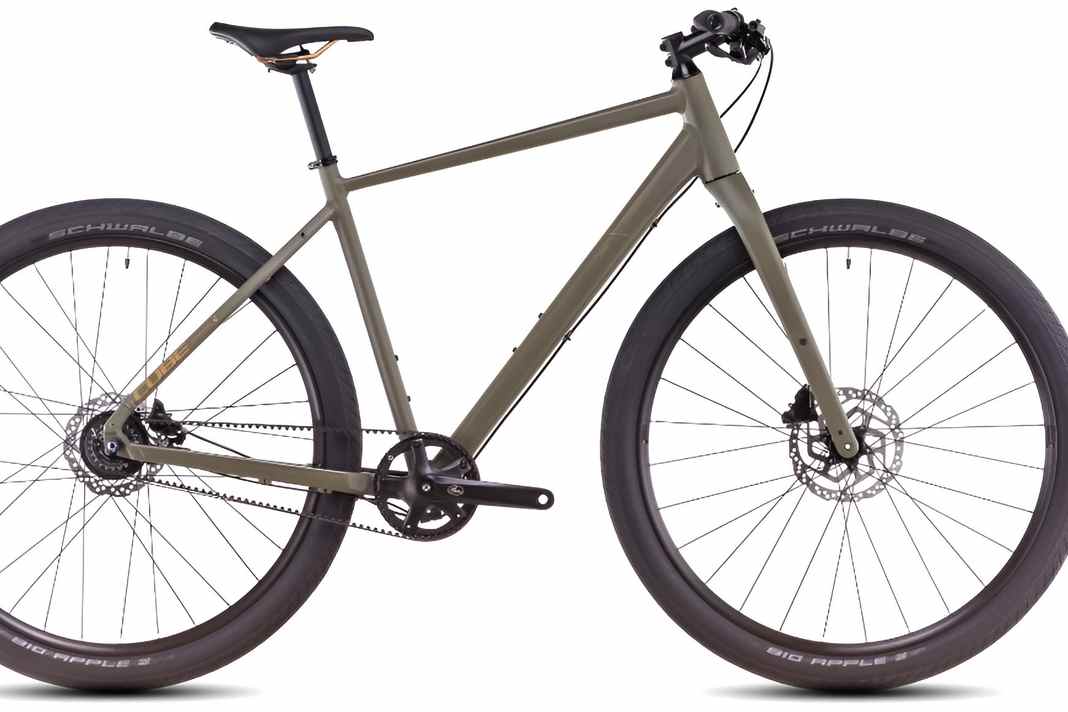 Rad-Exoten für die City: Das Cube Hyde Pro EF kann auch Offroad