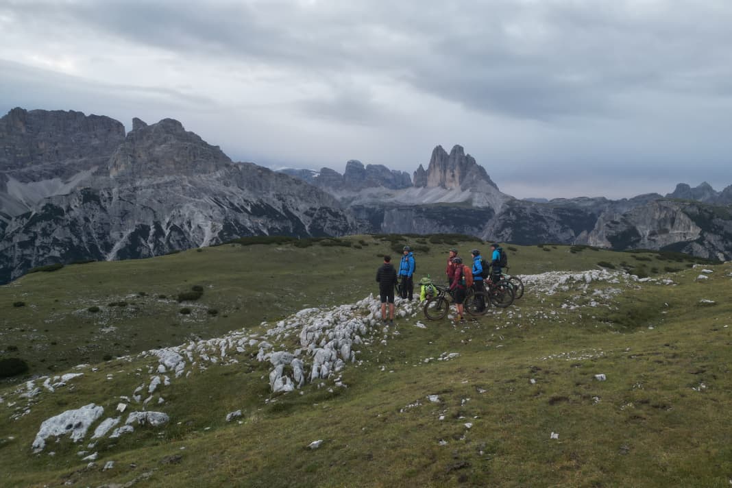 At the top of the whirlpool head before sunrise.