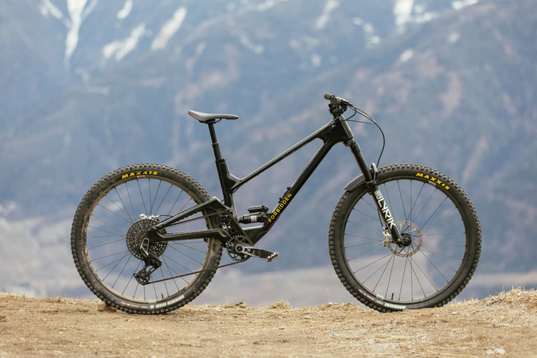 The Forbidden Druid: 14.64 kg / 150/130 mm / 29" / 10,999 euros / carbon fibre