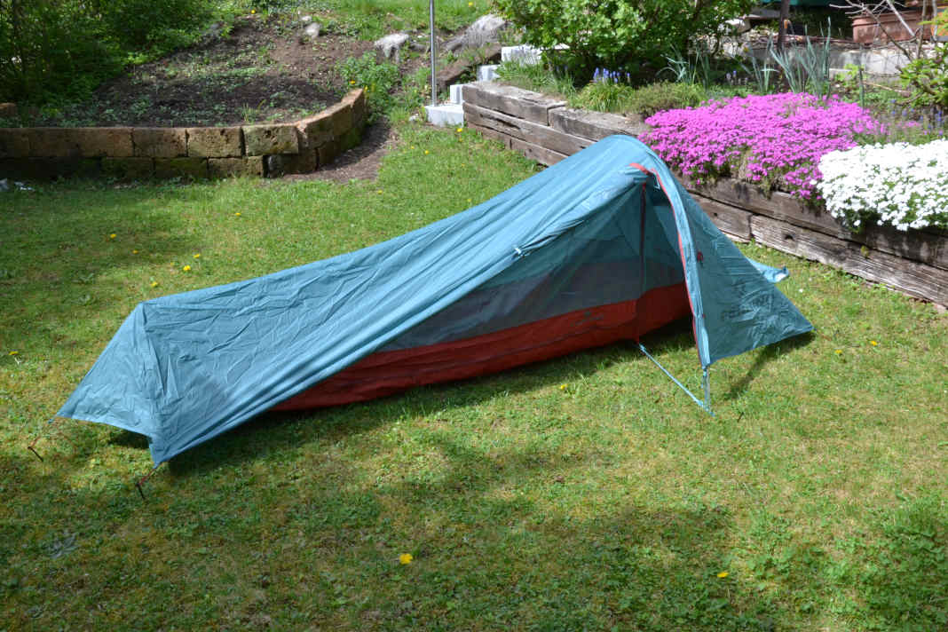 In our experience, the Ferrino tent can be pitched in about five minutes and everything runs smoothly and is self-explanatory.