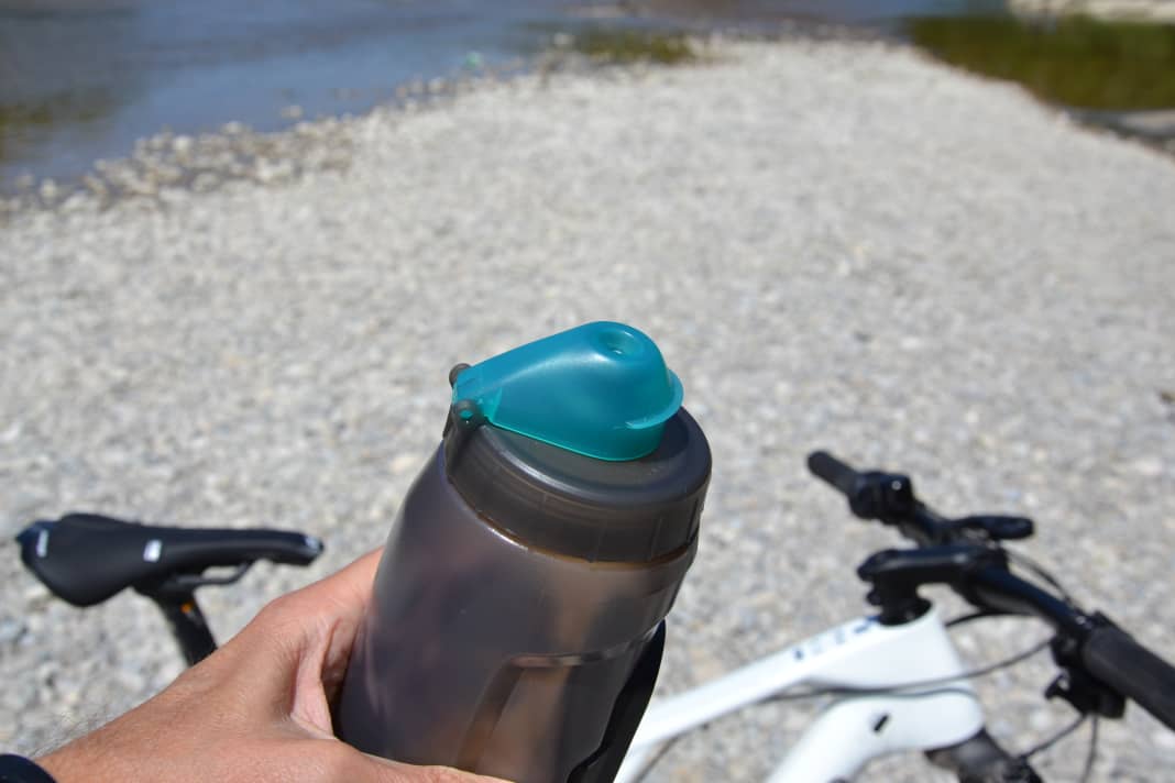 Cap closed - bottle tight